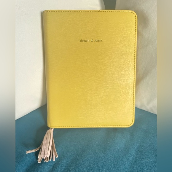 Kate Spade “Details & Dates” zip notebook cover - Picture 1 of 3